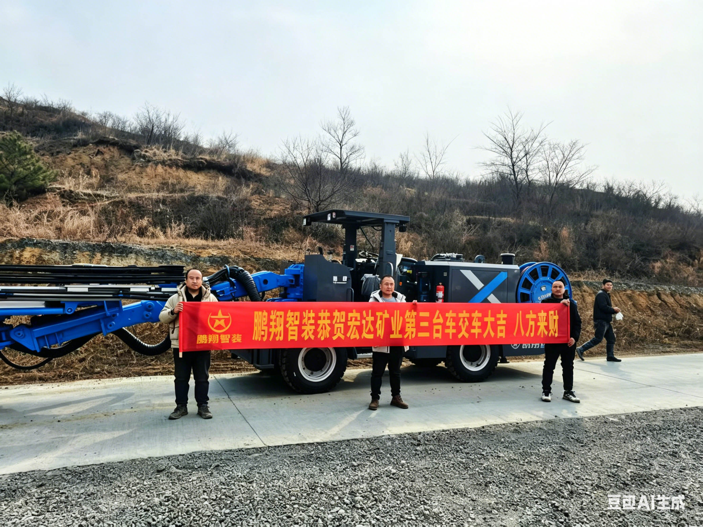 从一台到三台——鹏翔智装与宏达矿业的信任